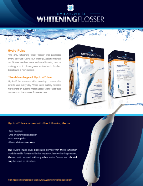 Hydro-Pulse Whitening Flosser